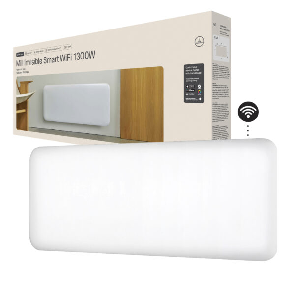 Panelni konvekcijski radiator Mill 1300W, bel jeklo PA1300WIFI4 - slika 6